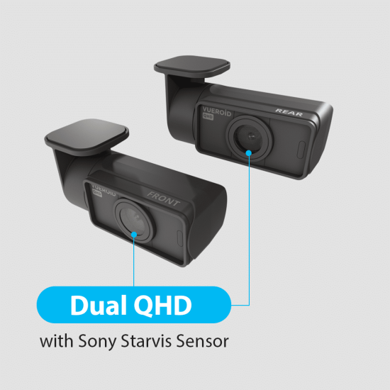 Vueroid D40-Q2 2CH 256GB Rejestrator jazdy PREMIUM VUEROID D40-Q2.